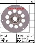1867388M91 clutch disc
