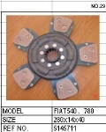 Fiat 5145711 clutch disc