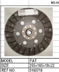 Fiat 5160718 clutch disc