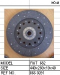 Fiat 8660281 clutch disc
