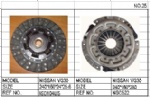 Nissan ISD104US clutch disc NSC522 clutch cover