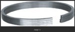 inlay Cr piston ring